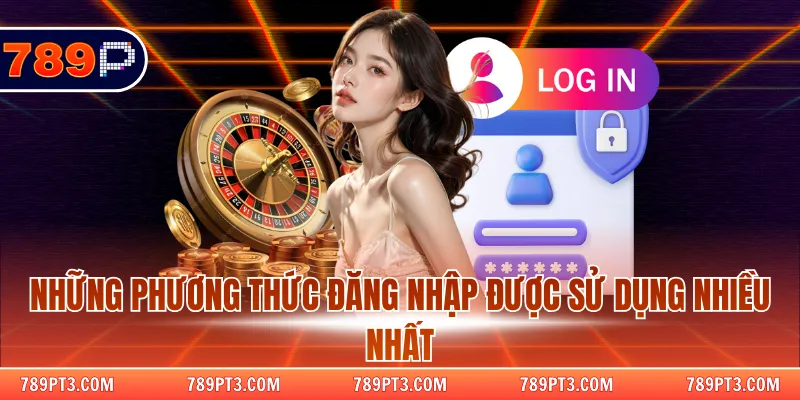 Những phương thức đăng nhập được sử dụng nhiều nhất