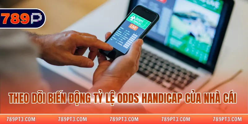 Theo dõi biến động tỷ lệ odds Handicap của nhà cái
